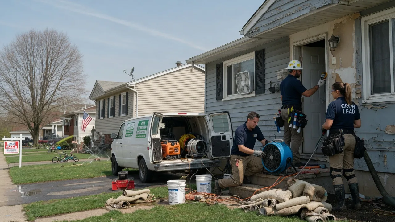 Flood Cleanup in Hillsdale, IN near me
